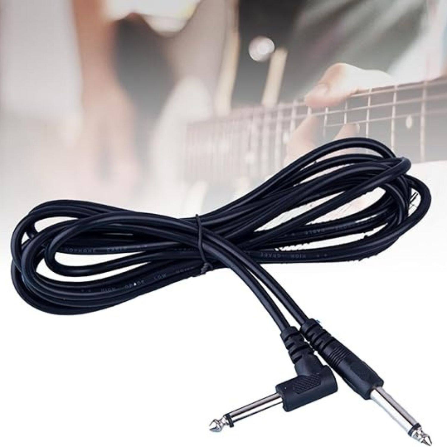 Angle. Stock Preferred - 2-Pack 10ft Electric Guitar Amp Patch Cables.