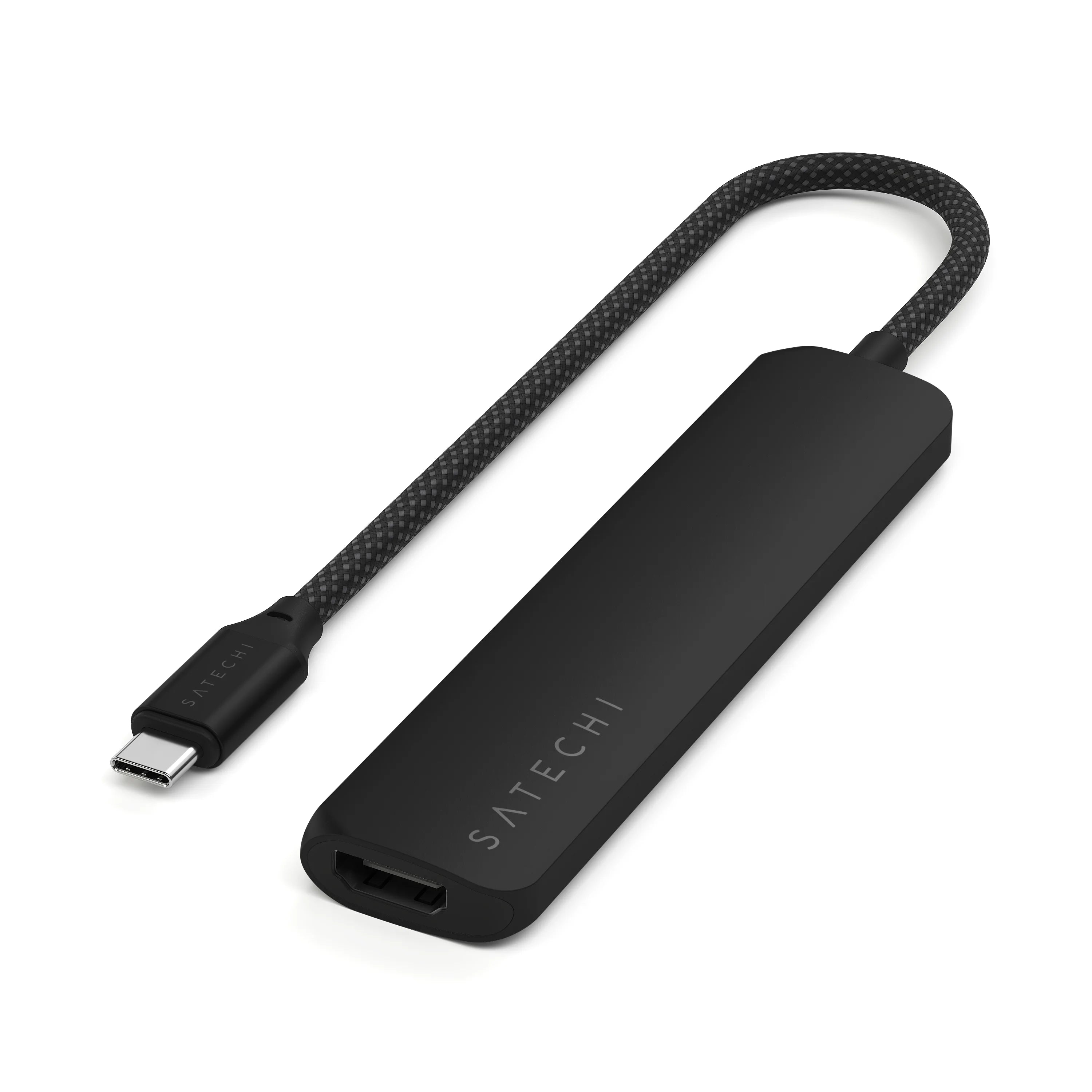 Satechi - 6-in-1 USB-C Hub Multiport Adapter - HDMI 4K@60Hz, 100W PD, 2x USB-A, Micro/SD for MacBook Air/Pro M5/M4 - Black price history on PriceWatchPro