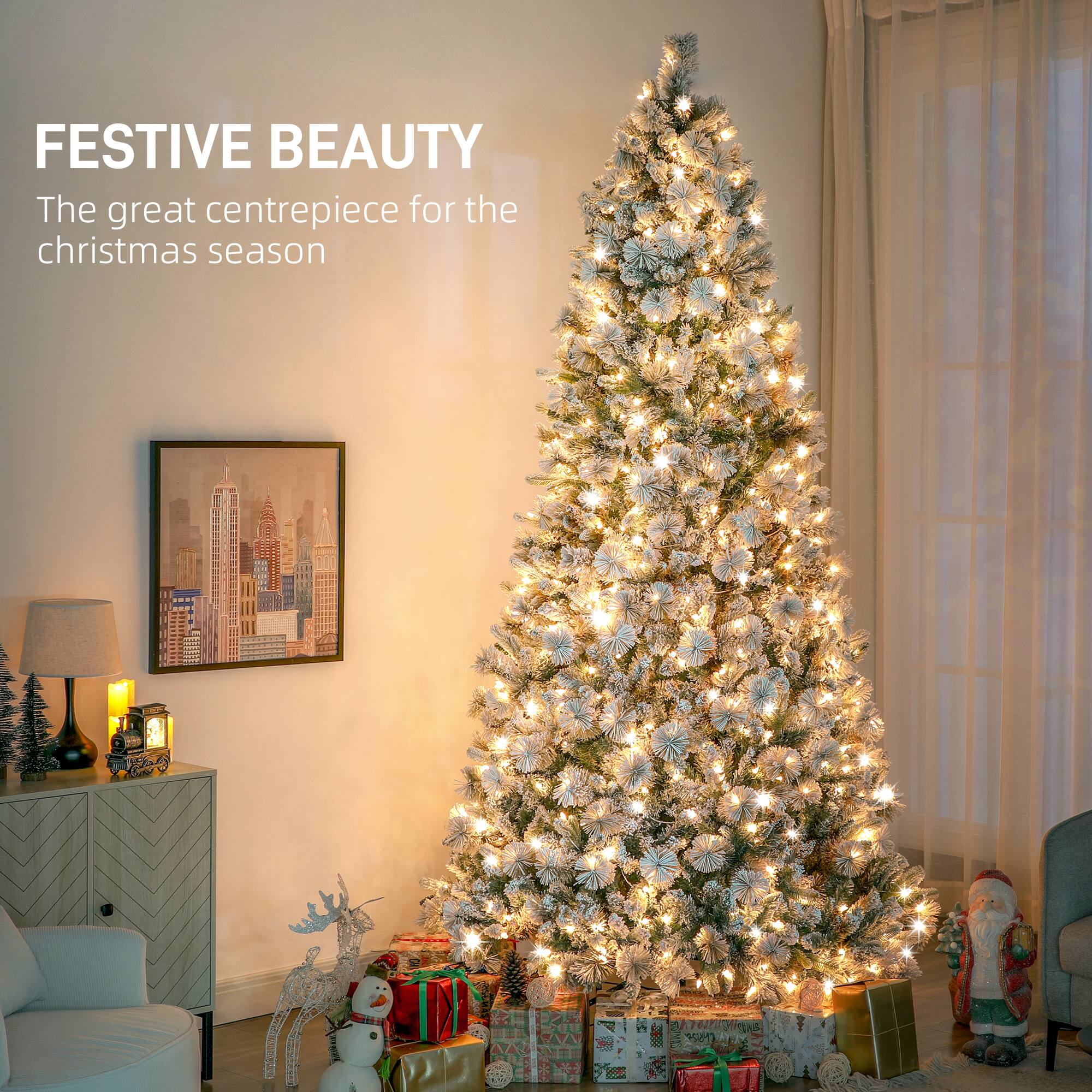 FESTIVE BEAUTY  
The great centerpiece for the Christmas season