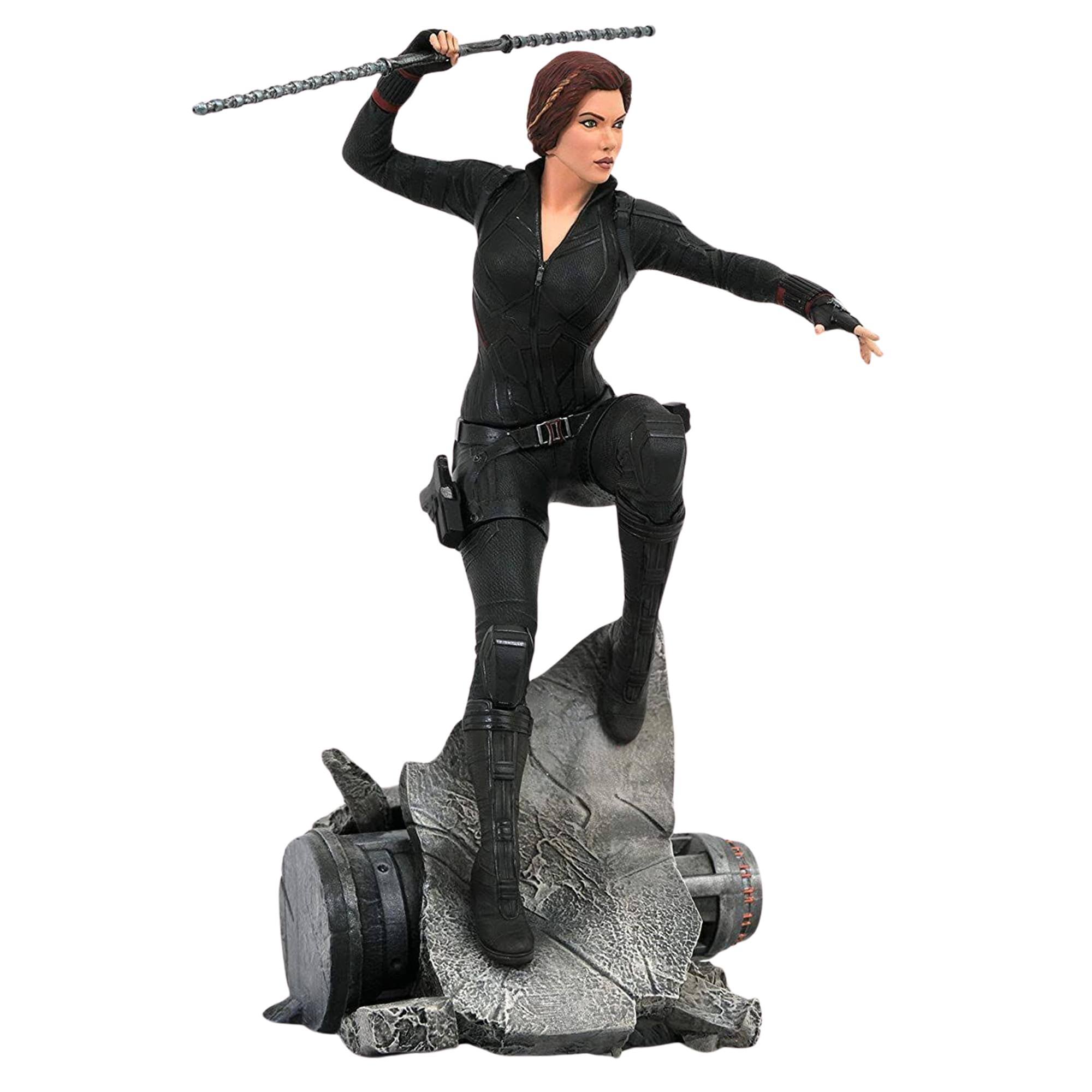 Alt View 10. Marvel - Marvel Premier Collection Endgame Black Widow 12 Inch Resin Statue - Black.