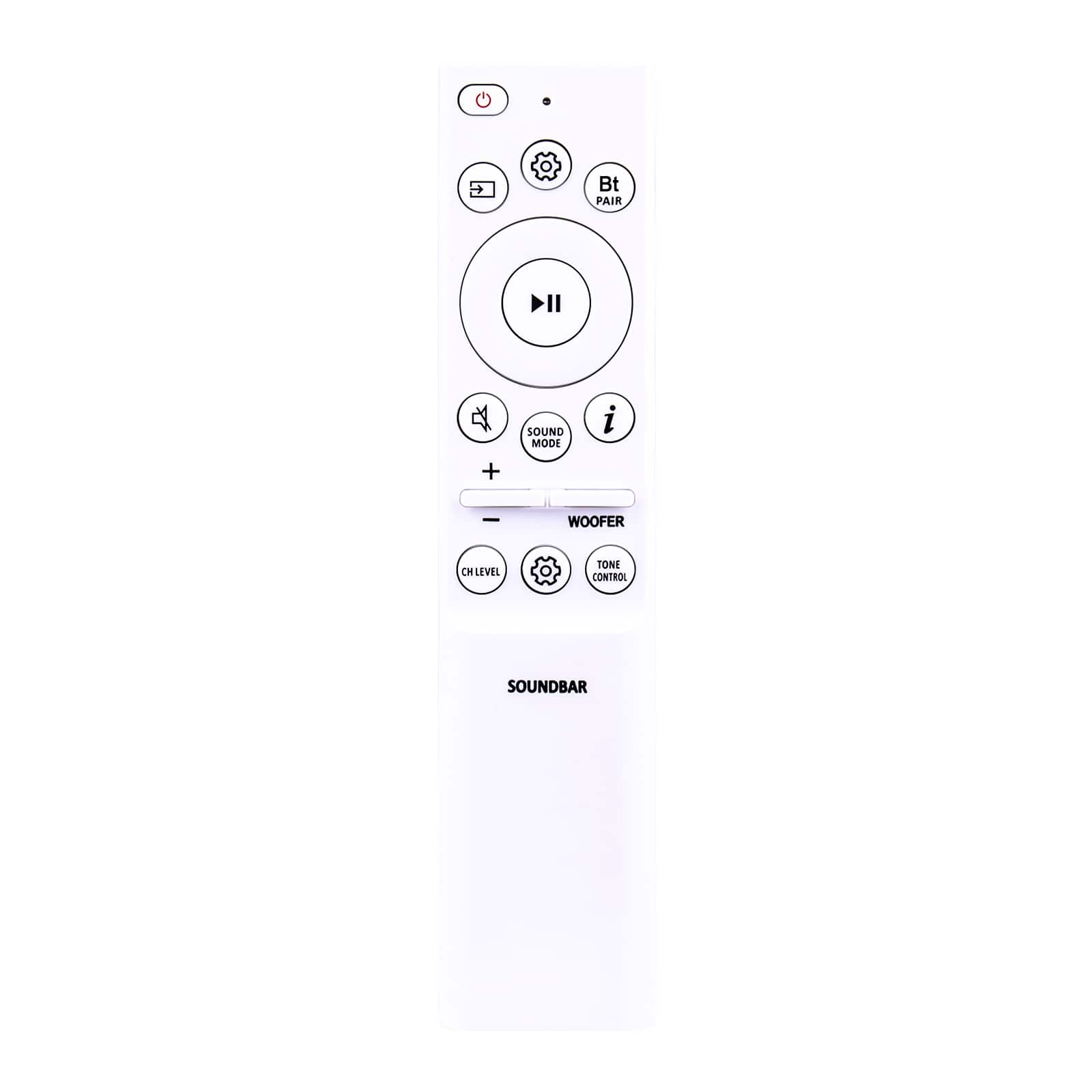 VINABTY - New AH81-15498A Replaced Remote Fits for Samsung Soundbar AH81-15047A AH81-15439A AH81-17332A HW-B550 HW-Q60B HW-Q67CB - White