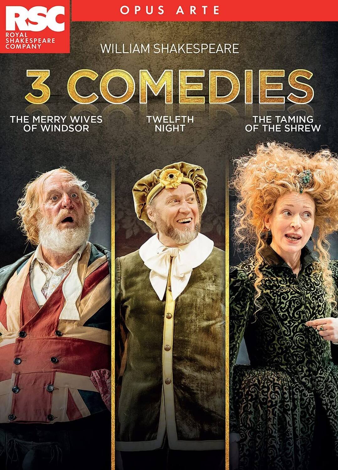 Front. Various - 3 Comedies    - DVD.