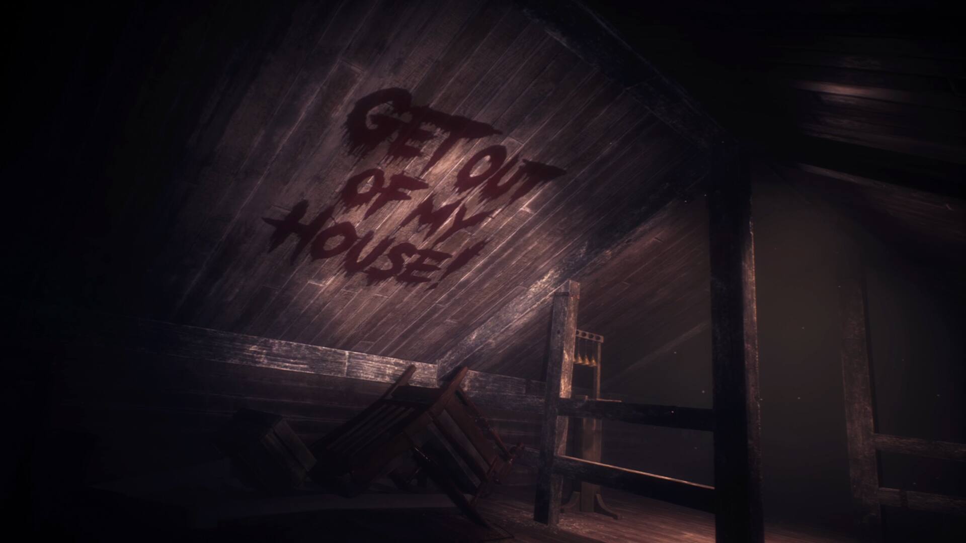 Get out of my house!