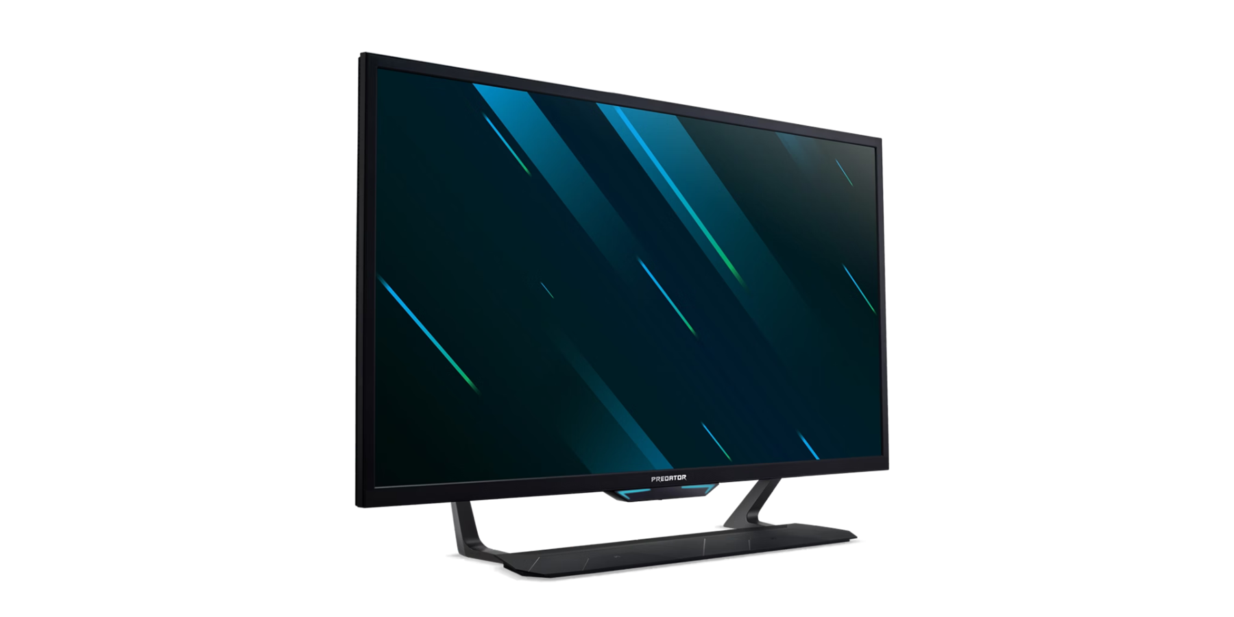 Angle. Acer - Predator CG437K SBMIIPUZX 42.5" LCD Monitor 144Hz 4K UHD 3840x2160 1ms VA 1000 Nit HDMI - Black.