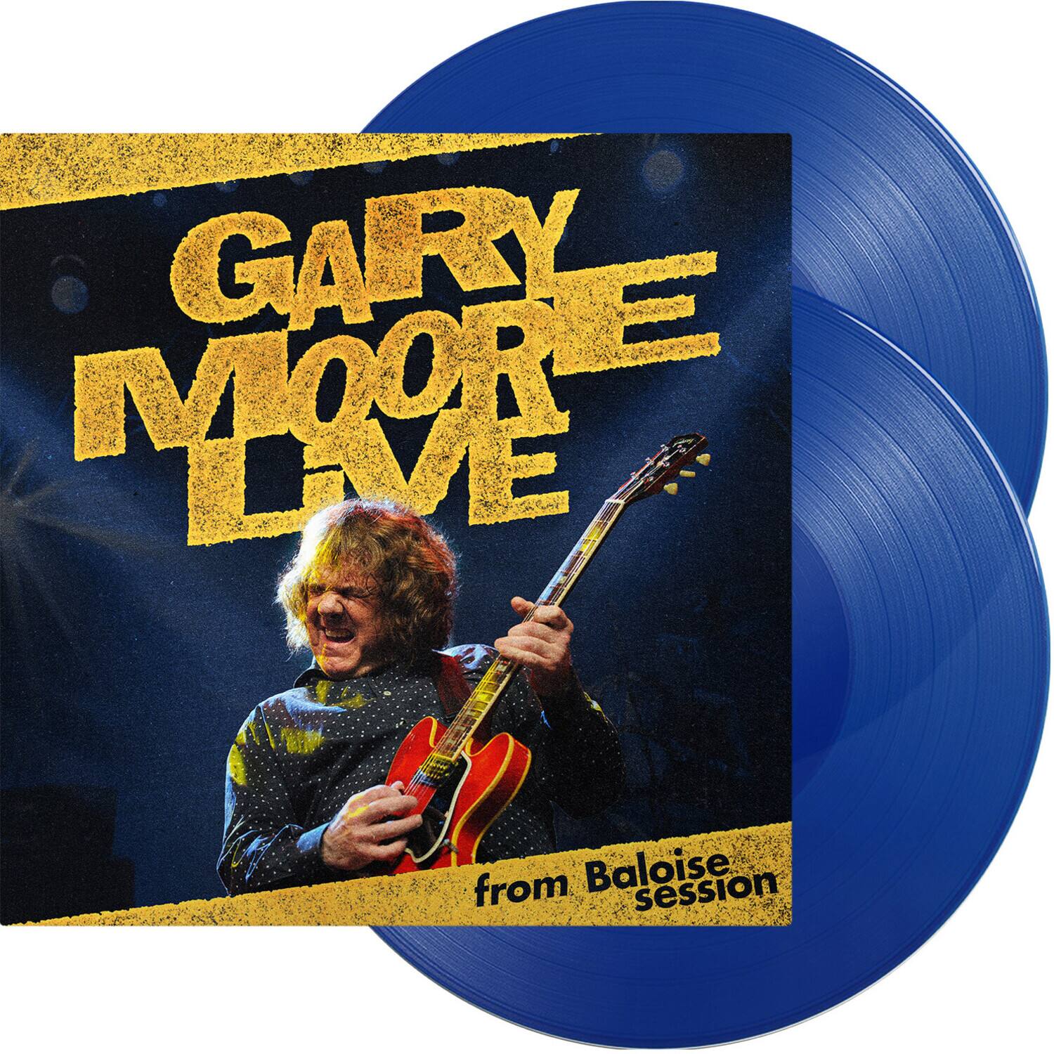 Gary Moore - Gary Moore Live - From Baloise Session - Blue - VINYL LP