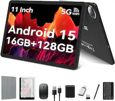 11 Inch 5G WIFI BE Android 15 16GB+128GB 210-142217 2.04 max astalabon FC CE