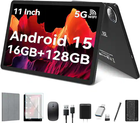 11 Inch 5G WIFI BE Android 15 16GB+128GB 210-142217 2.04 max astalabon FC CE