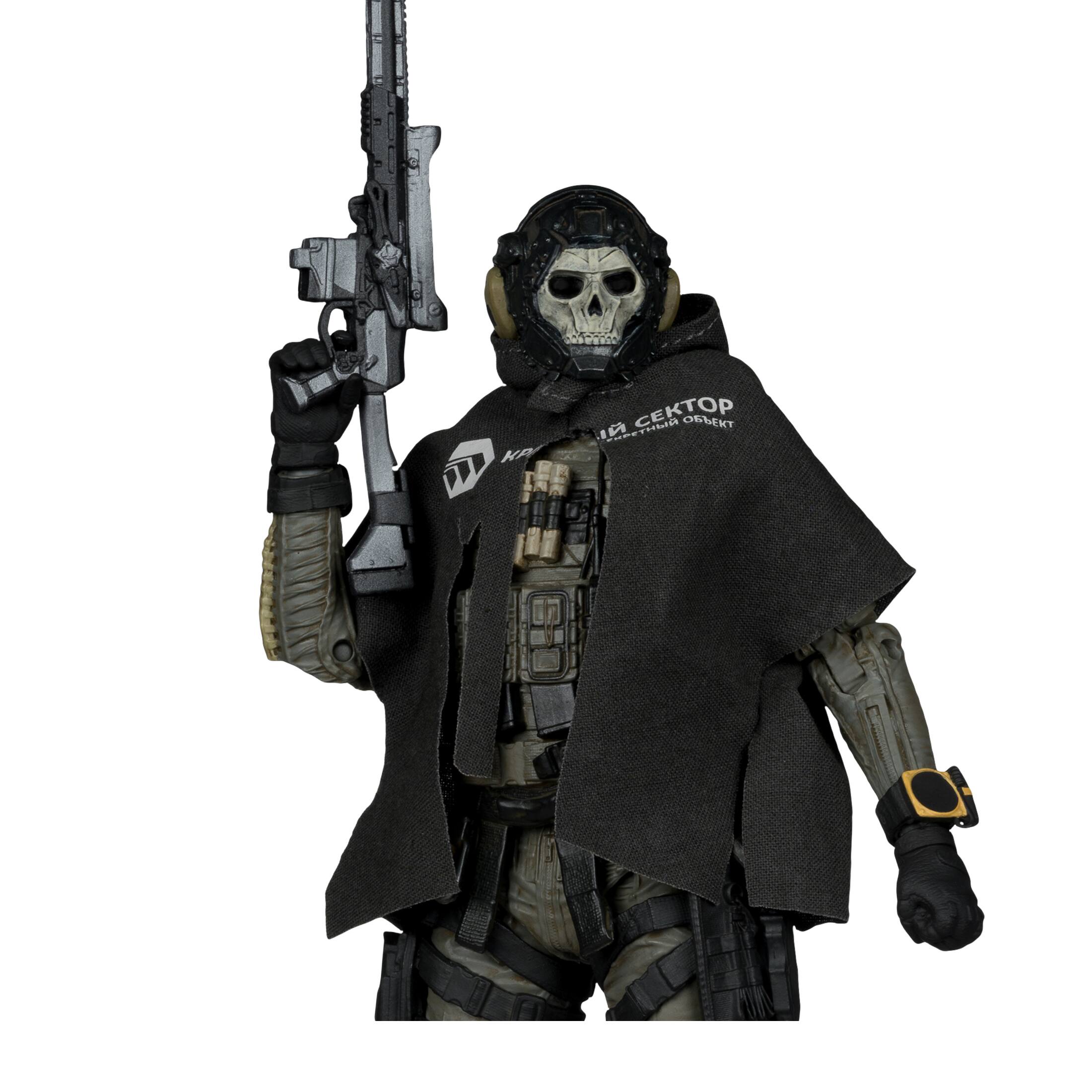 Alt View 1. McFarlane Toys - Ghost (Call of Duty: Modern Warfare 4) 7.5" Deluxe Action Figure - McFarlane Elite Edition #19.