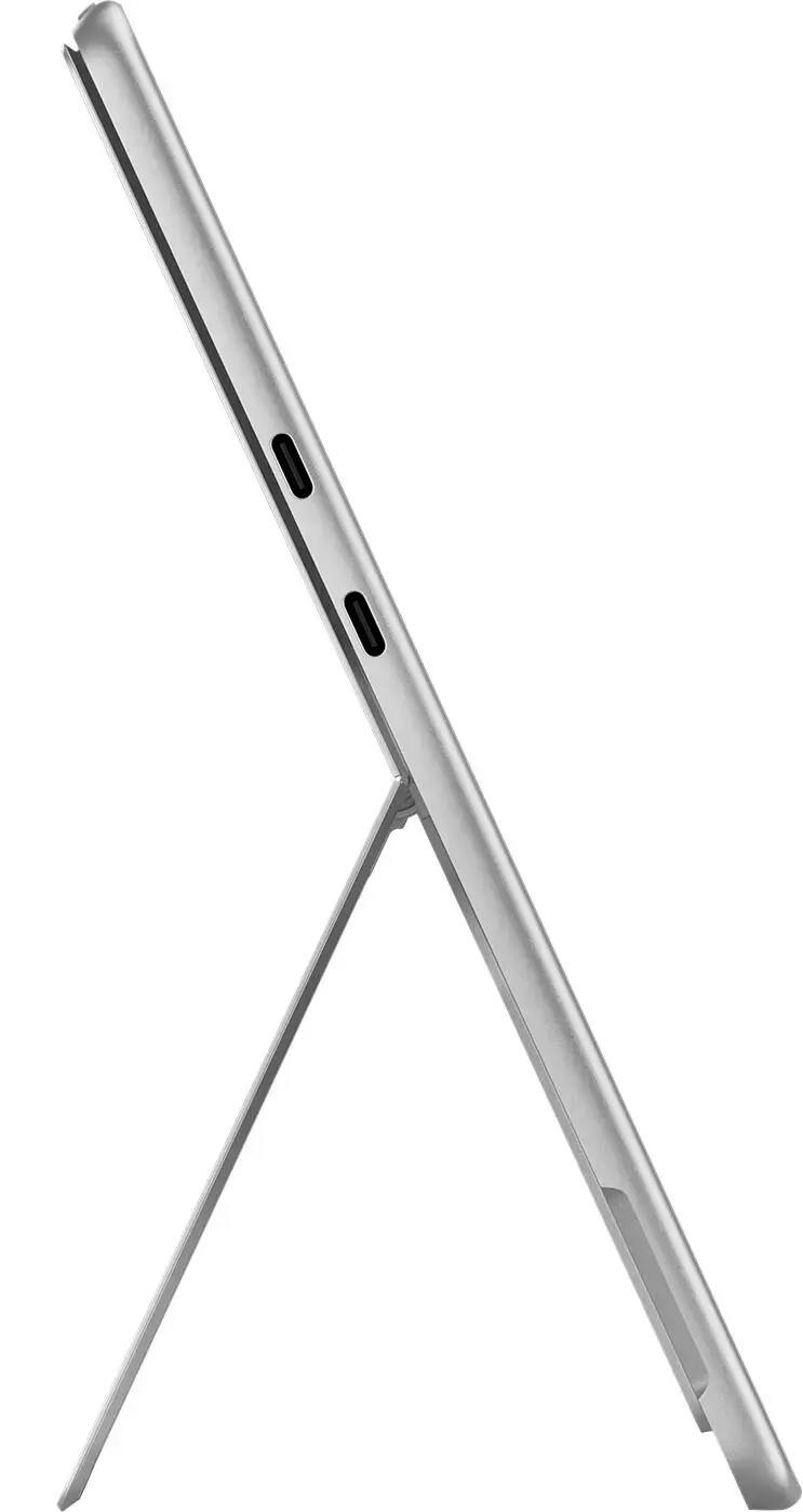Alt View 4. Microsoft - Surface Pro 2-in-1 Laptop 13.0 2880x1920 Display (X Elite X1E-80, 16GB, 1TB SSD, Win 11 Home) - Platinum Silver.