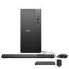 Front. Dell - Dell Tower Desktop,Intel Ultra 5 225,16GB RAM,512GB SSD+160GB Dock Set,UHD Graphics,Keyboard & Mouse,Win 11,Black - Black.