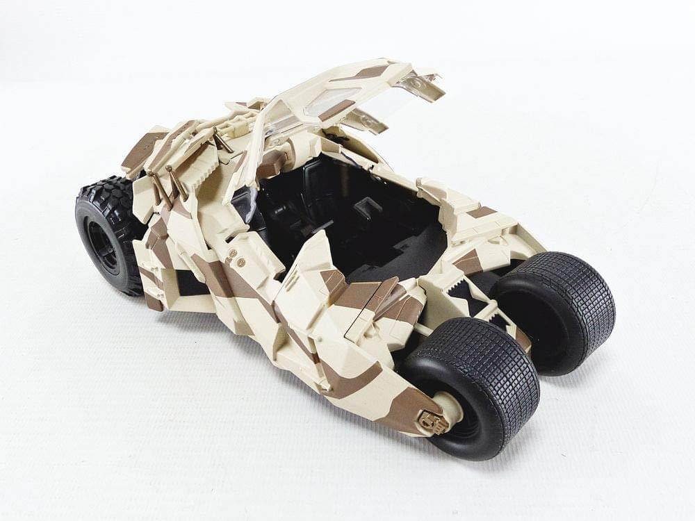 Alt View 3. Jada Toys - Jada Toys - DC Comics The Dark Knight Rises Tumbler Batmobile Die-cast Car, 1:24Scale Vehicle Camo & - Collectibles - Multicolor.