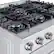 Alt View 2. Stellari - 36 in. Stellari 6-Burners 6.3 cu. Ft. Freestanding Professional Gas Range in Stainless Steel with Convection Oven - Brushed Stainless Steel.