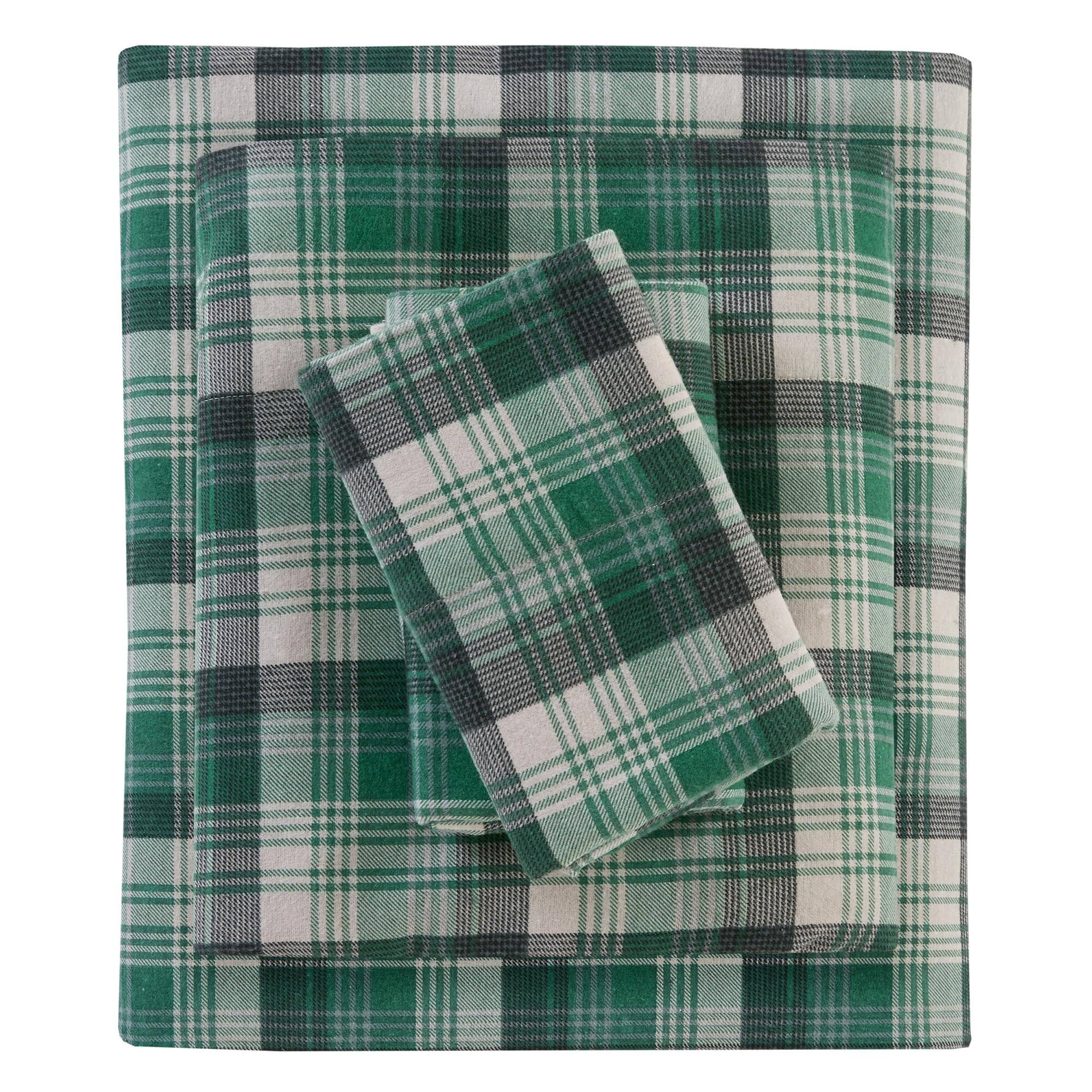 Green Plaid California King