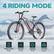 4 RIDING MODE
- Pedal Assist Mode
- Bicycle Mode
- Walking Mode
- Throttle Mode