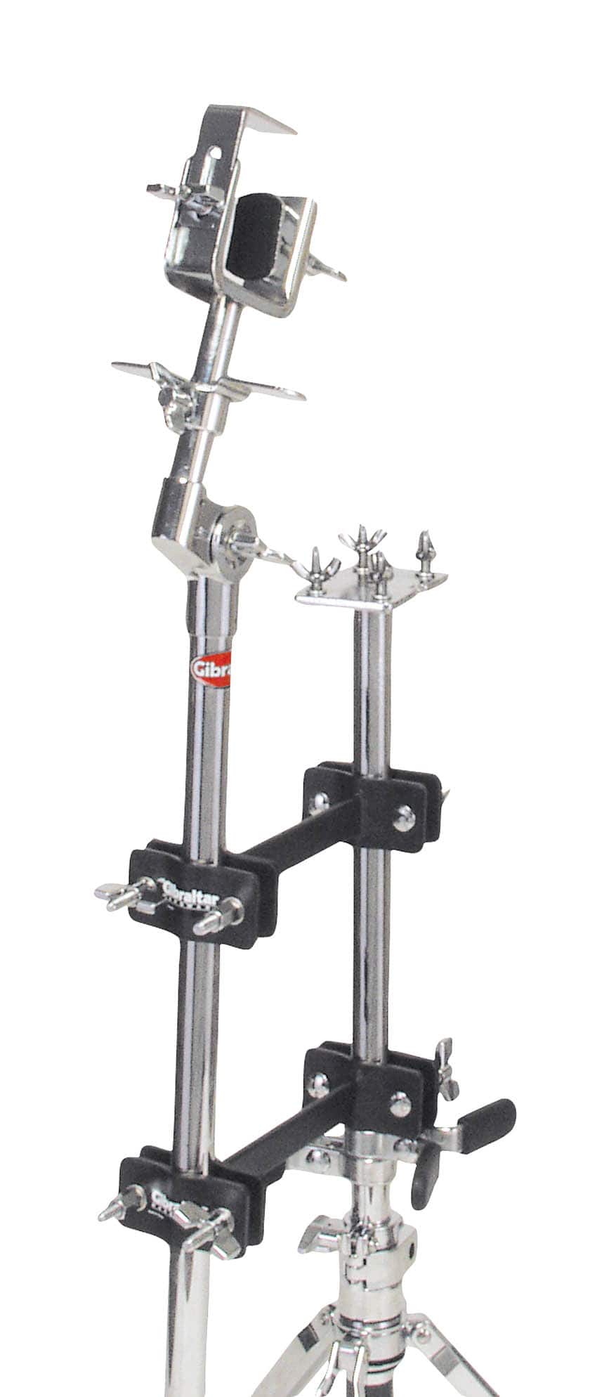 Gibraltar Hardware - Bongo Double Conga Stand Mount, with Dual Steel Arm Braces & Separator for Secure Positioning, Easily Attach Bongos price history on PriceWatchPro