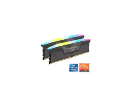 CORSAIR - Vengeance 32GB (2 x 16GB) 288-Pin PC RAM DDR5 6000 (PC5 48000) Desktop Memory Model CMH32GX5M2D6000Z38 - Gray