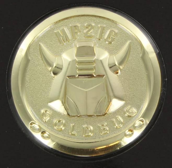 Alt View 10. Takara - Transformers Masterpiece MP-21G Bumble Collector's Coin.