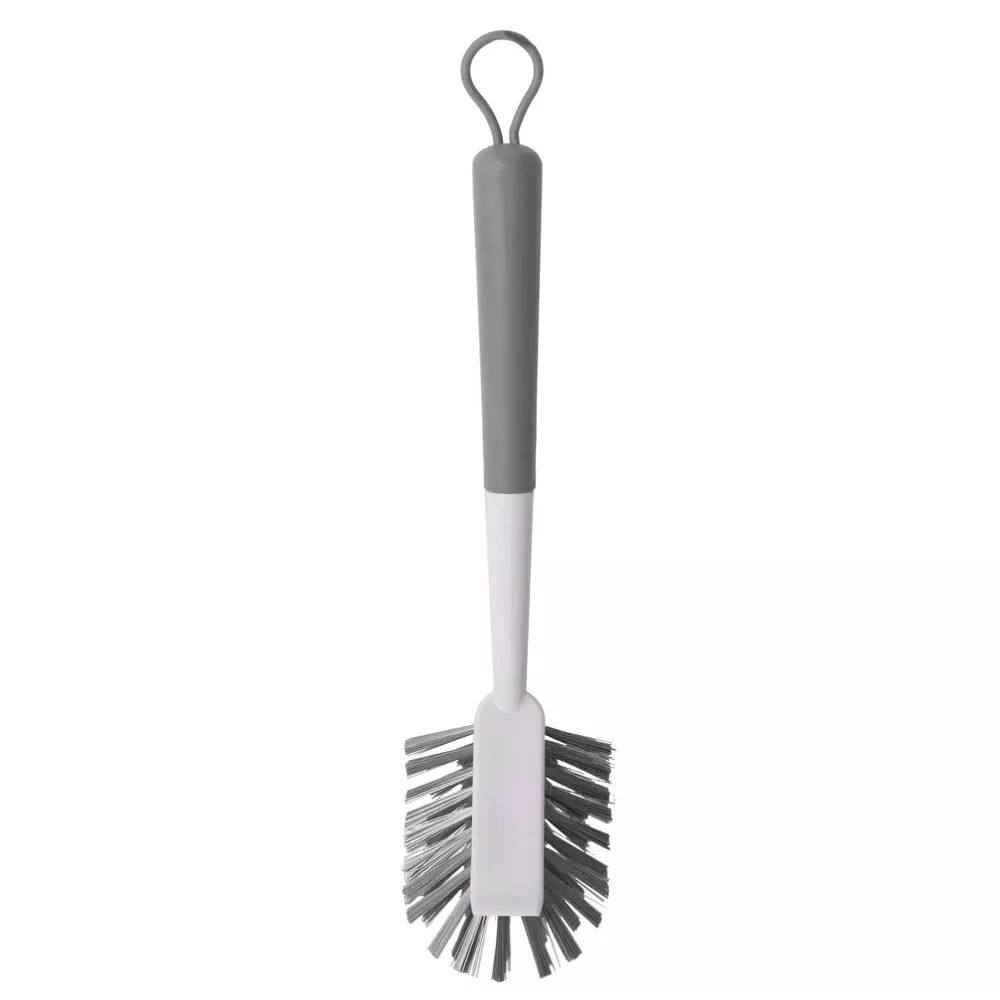 Alt View 2. OU - OU Multipurpose Scrub Brush w Built-In Scraper, Cleaning Scrubber Brush for Bathroom & Kitchen.