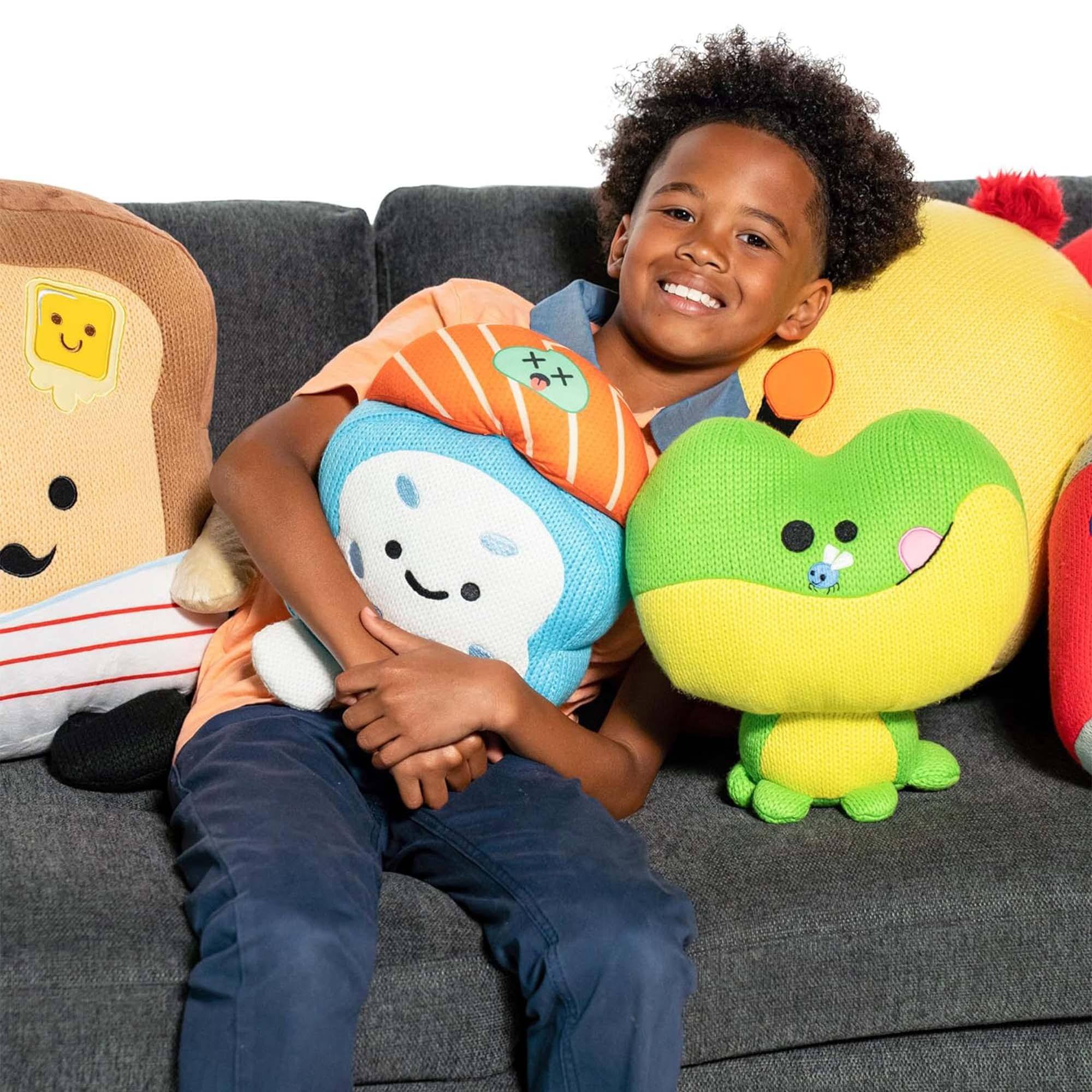 Alt View 2. Jakks Pacific - Ami Amis Jumbo 10 Inch Plush | Pickle - Green.