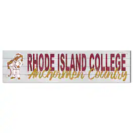 Jardine - Rhode Island Anchormen 10" x 40" Logo Sign - White