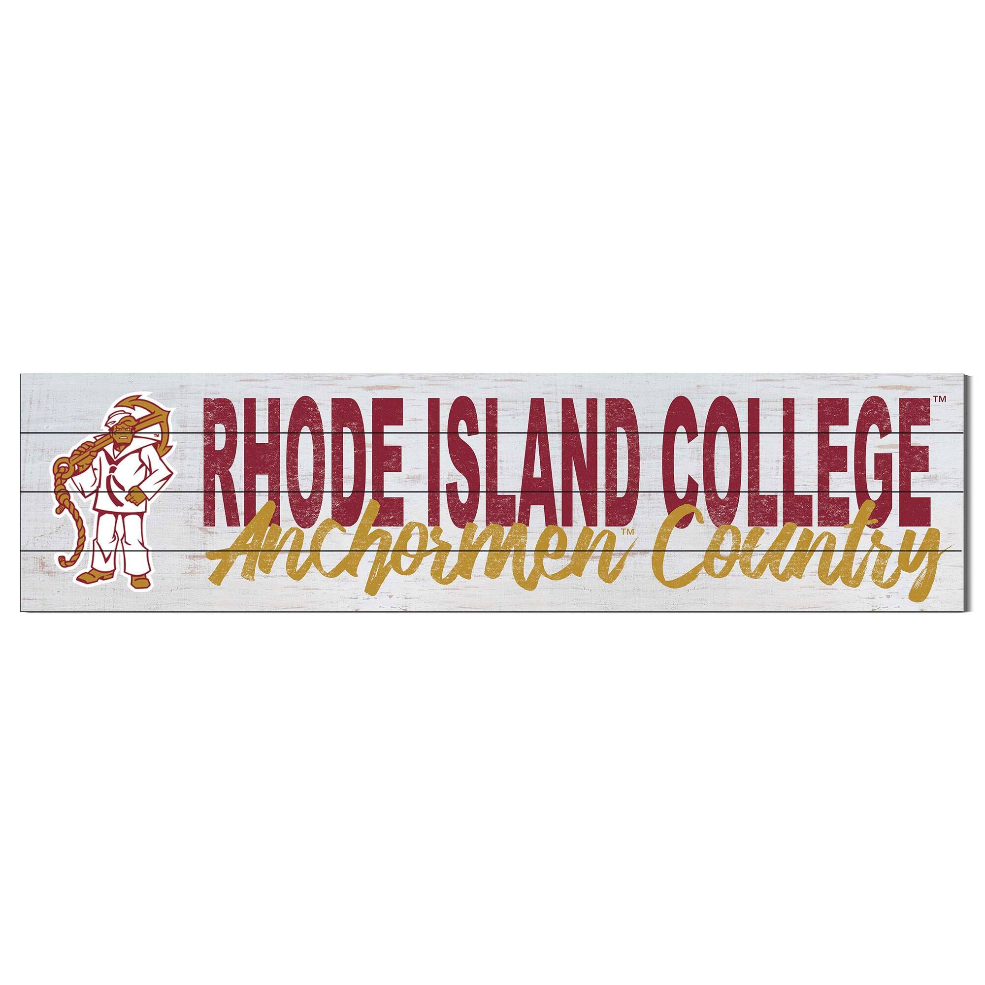 Rhode Island Anchormen 10" x 40" Logo Sign