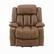 Alt View 1. Manhattan Lane - Mario Power Recliner Lift Chair, Heating Massage, Brown Faux Leather - Brown.