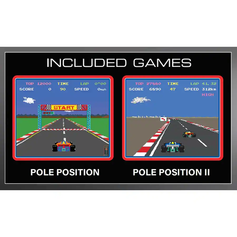 Racing Player Pole Position Portable Retro Arcade DGUNL-7022 - Best Buy