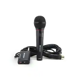 Emerson - Wireless Microphone System with Handheld Mic (EAM-9001) - Black