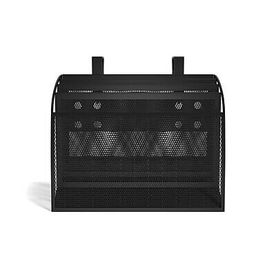 Alt View 2. TRU RED - 4-Pocket Mesh Letter Wall File - Black.