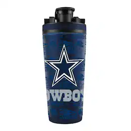 WinCraft - Dallas Cowboys 26oz. 4D Stainless Steel Shaker Bottle - Multicolor