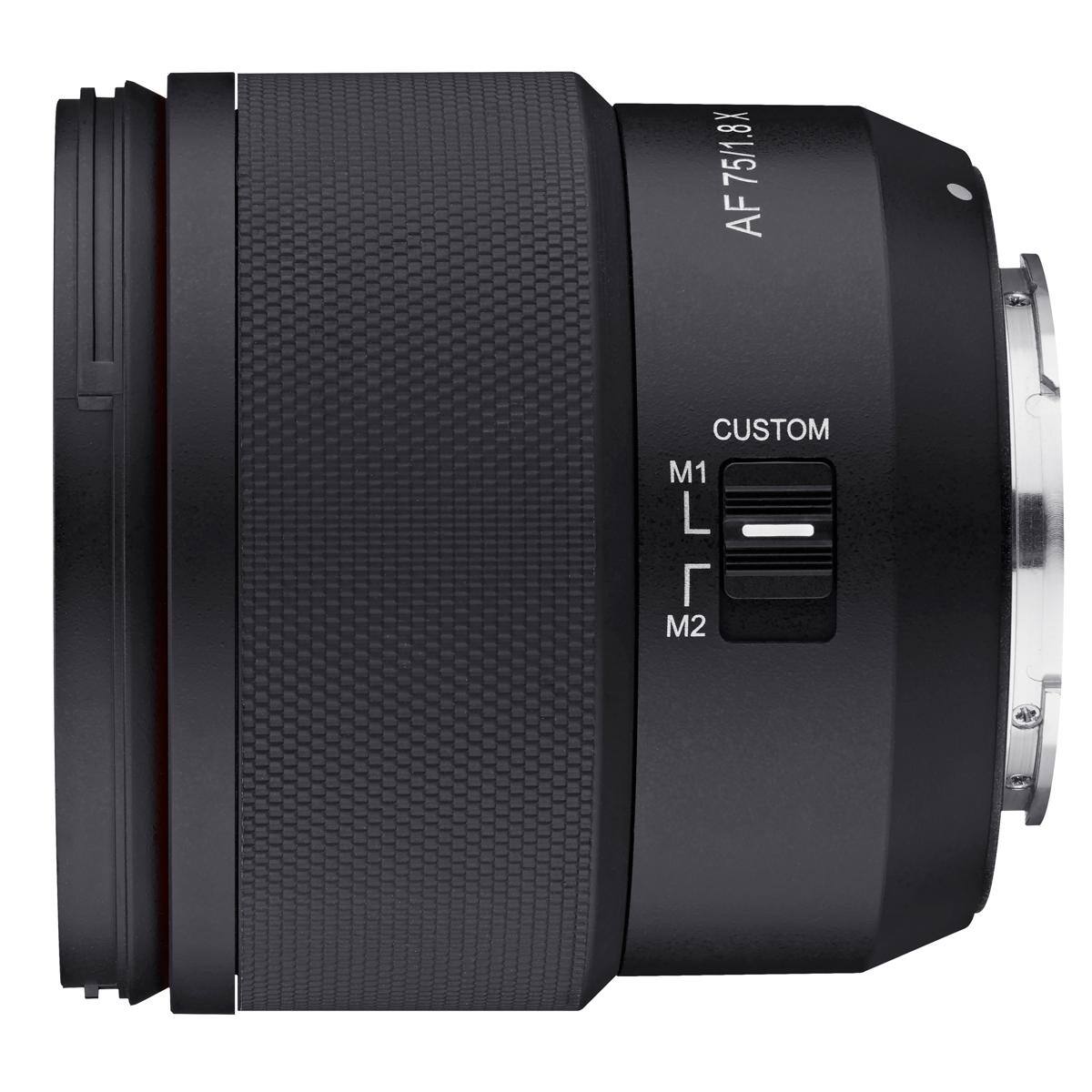 AF 75/1.8X  
CUSTOM  
M1  
M2