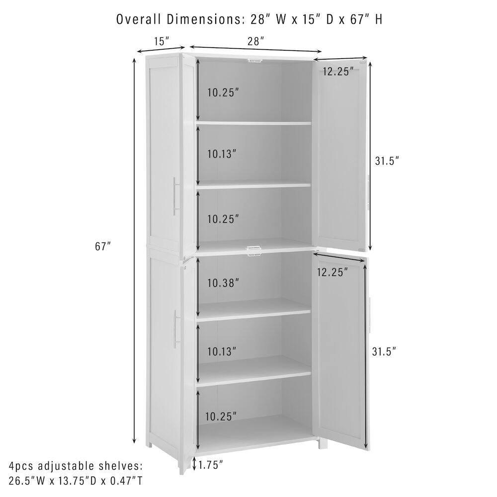 Crosley Furniture - Savannah Tall Kitchen Storage Pantry - Hunter Green price history on PriceWatchPro