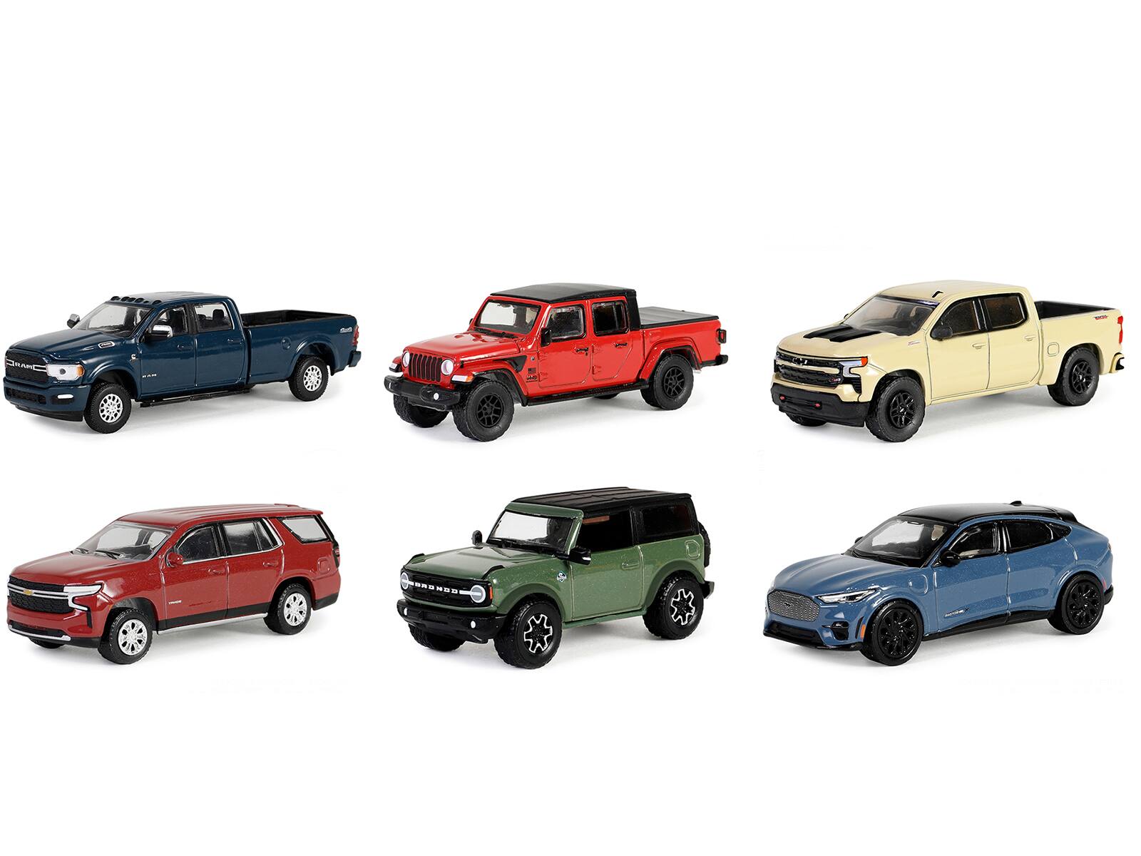 Angle. Greenlight - "Showroom Floor" Set of 6 Cars Series 5 1/64 Diecast Model Cars by Greenlight - Multicolor.