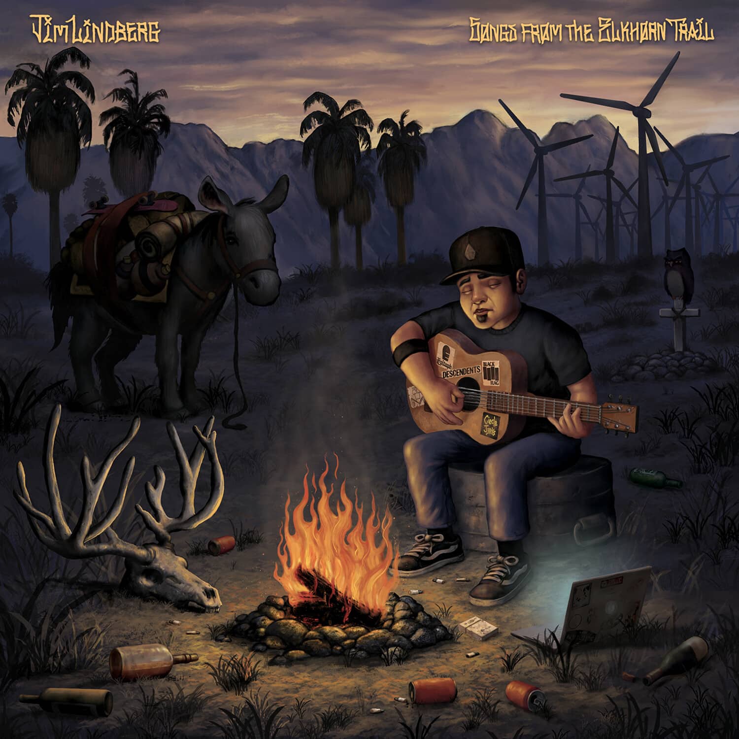 Jim Lindberg - Songs From The Elkhorn Trail  - COMPACT DISCS