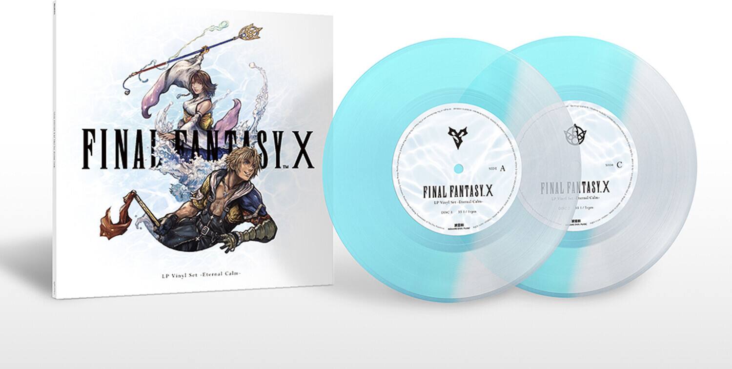 FINAL FANTASY X  
NIDE A FINAL FANTASY X LP Vinyl Set Eternal Calm - DENC  
1.0 C FINAL FANTASY X Callin - 1/1/3rpm