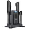 Front. Costway - Electric Shoe Boot Dryer 4 Shoes W/ 180 Mins Timer - Grey.