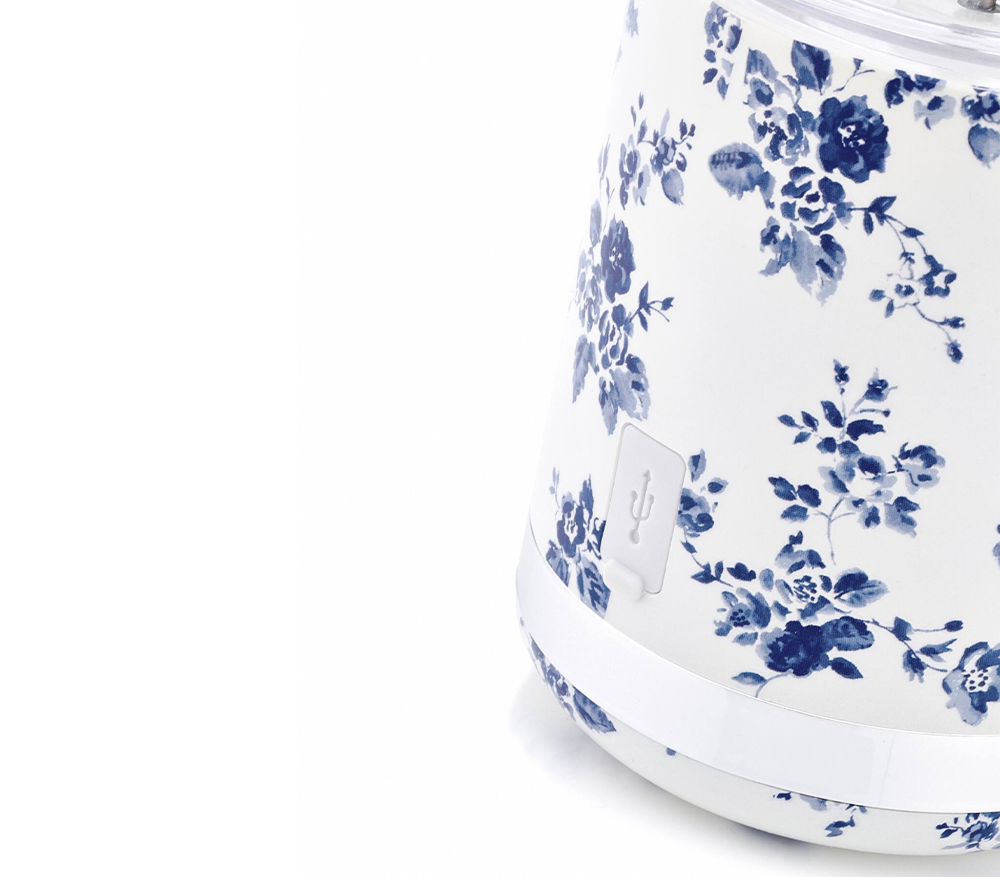 Alt View 6. Laura Ashley - 25,000-rpm Portable Smoothie Maker - China Rose.