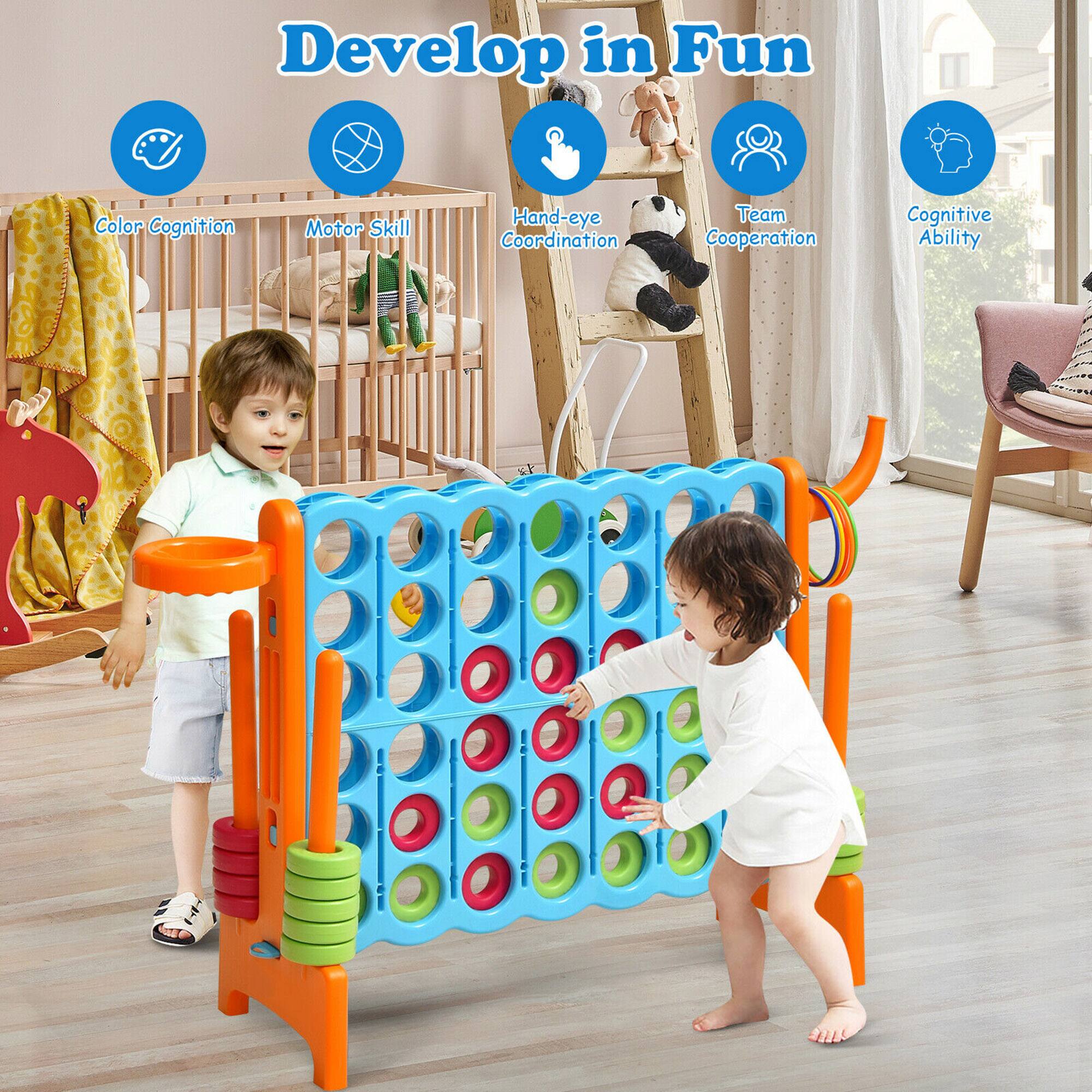 Develop in Fun

- Color Cognition
- Motor Skill
- Hand-eye Coordination
- Team Cooperation
- Cognitive Ability