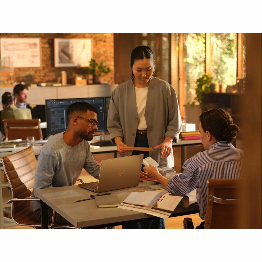 Alt View 2. HP - HP ZBook 8 G1ah 14" Mobile Workstation - WUXGA - AMD Ryzen 5 PRO 230 - 16 GB - 512 GB SSD - English Keyboard - Meteor - Meteor Silver.