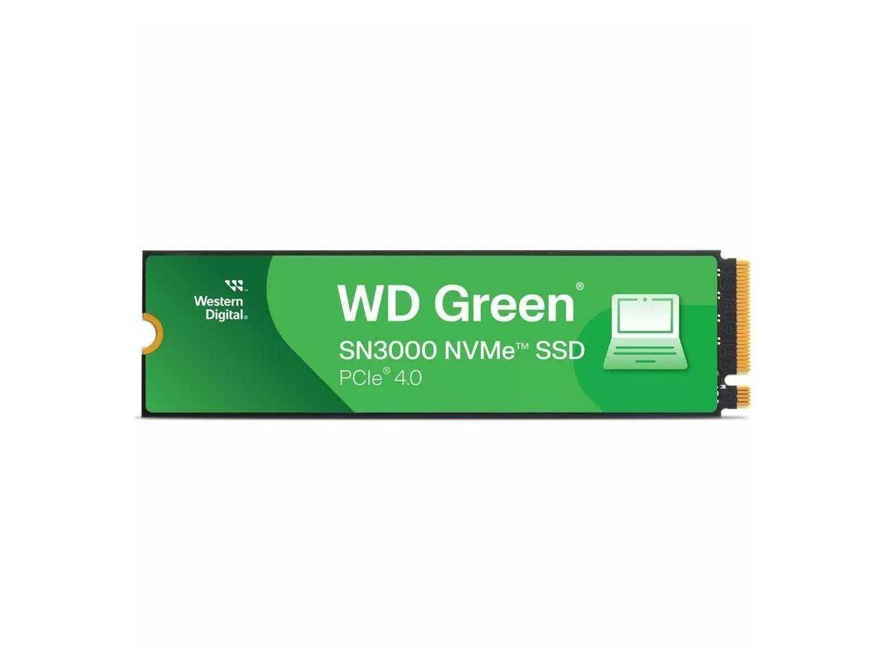 Western Digital  
WD Green™ SN3000 NVMe™ SSD  
PCIe® 4.0