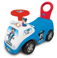 Kiddieland Toys Limited Disney My First Mickey Police Car,Multi - Front_Zoom