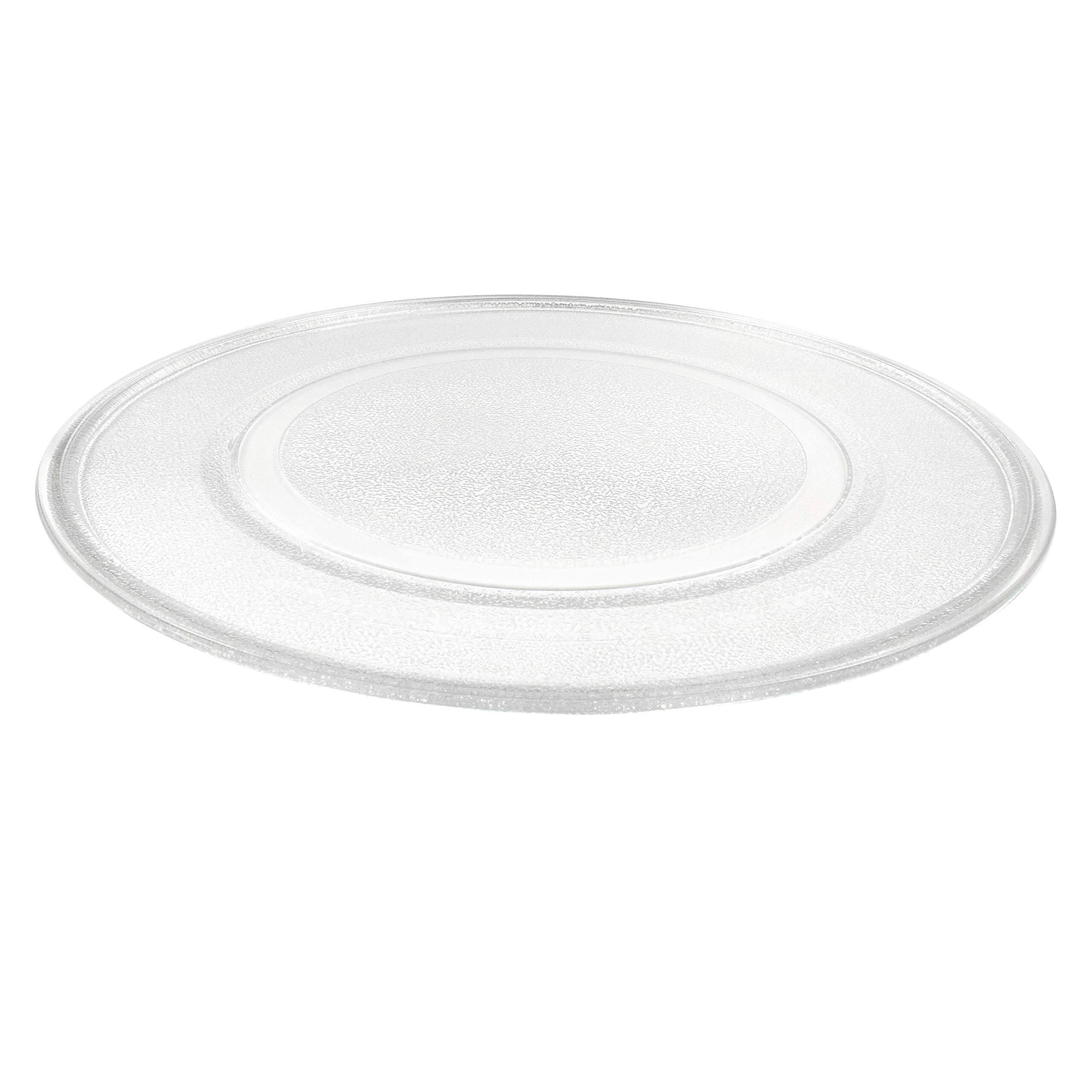 Angle. HQRP - 15.5-inch Glass Turntable Tray for GE WB49X0690 WB49X690 JE1540AW01 JE1550GW01 JE1640AB01 JE1650AA01 Microwave.