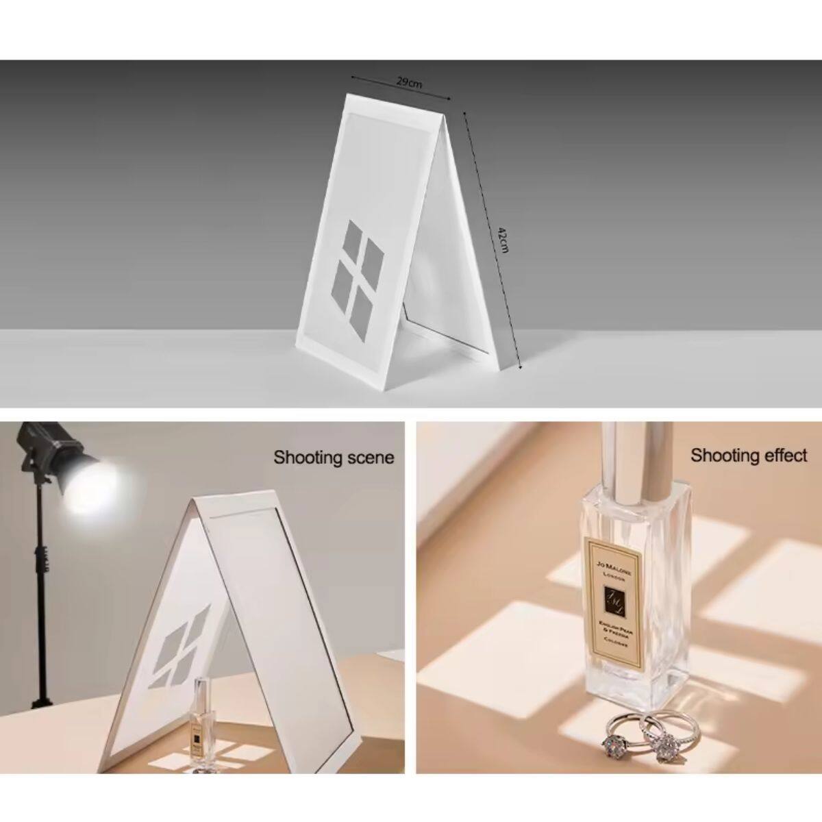29cm x 42cm  
Shooting scene  
Shooting effect