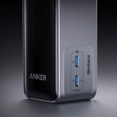 Anker Prime Power Bank (9.6K, 65W, Fusion) Black A1339111-1 - Open Anker Prime Power Bank (9.6K, 65W, Fusion) Black A1339111-1 - Open