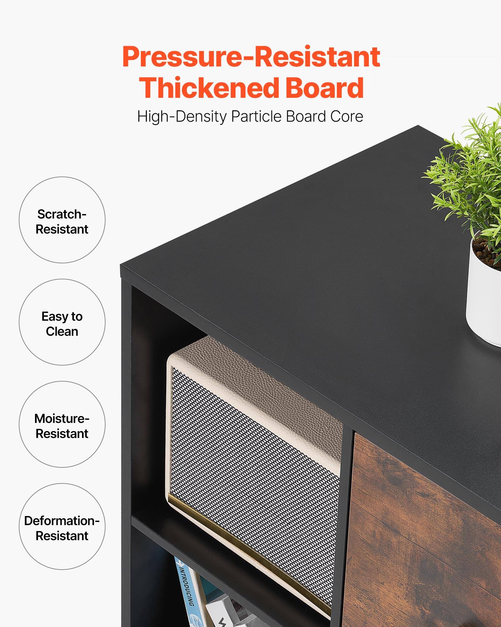 Pressure-Resistant Thickened Board  
High-Density Particle Board Core  

- Scratch-Resistant  
- Easy to Clean  
- Moisture-Resistant  
- Deformation-Resistant  

INTRODUCING