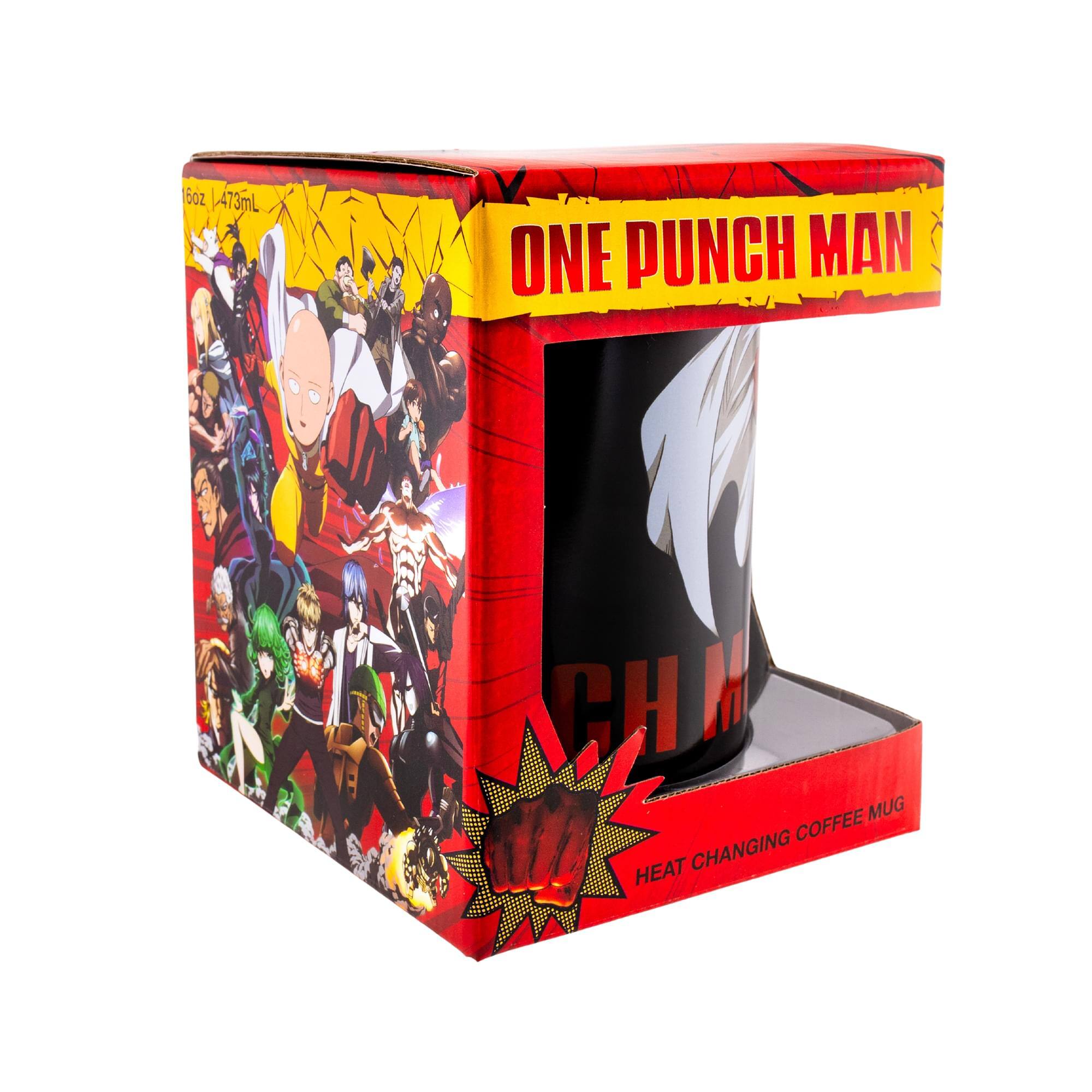6oz 473mL ONE PUNCH MAN CHM HEAT CHANGING COFFEE MUG