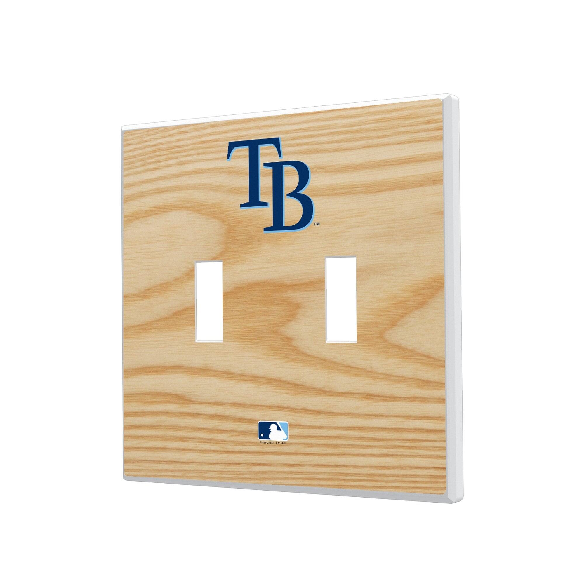 Keyscaper - Tampa Bay Rays Baseball Bat Design Double Toggle Light Switch Plates - Multicolor price history on PriceWatchPro