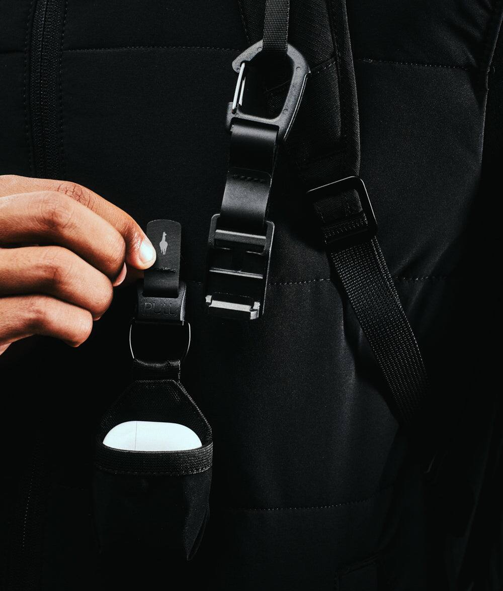 Alt View 4. ALPAKA - ALPAKA Bravo Backpack 23L Laptop Backpack with 16" Sleeve Water-Resistant Travel Commuter Backpack - Black Axoflux 400D.