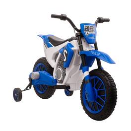 Aosom - 12V Kids Motorcycle, Electric Motor Bike, Battery-Powered Ride-On Toy with Charging Battery, Training Wheels