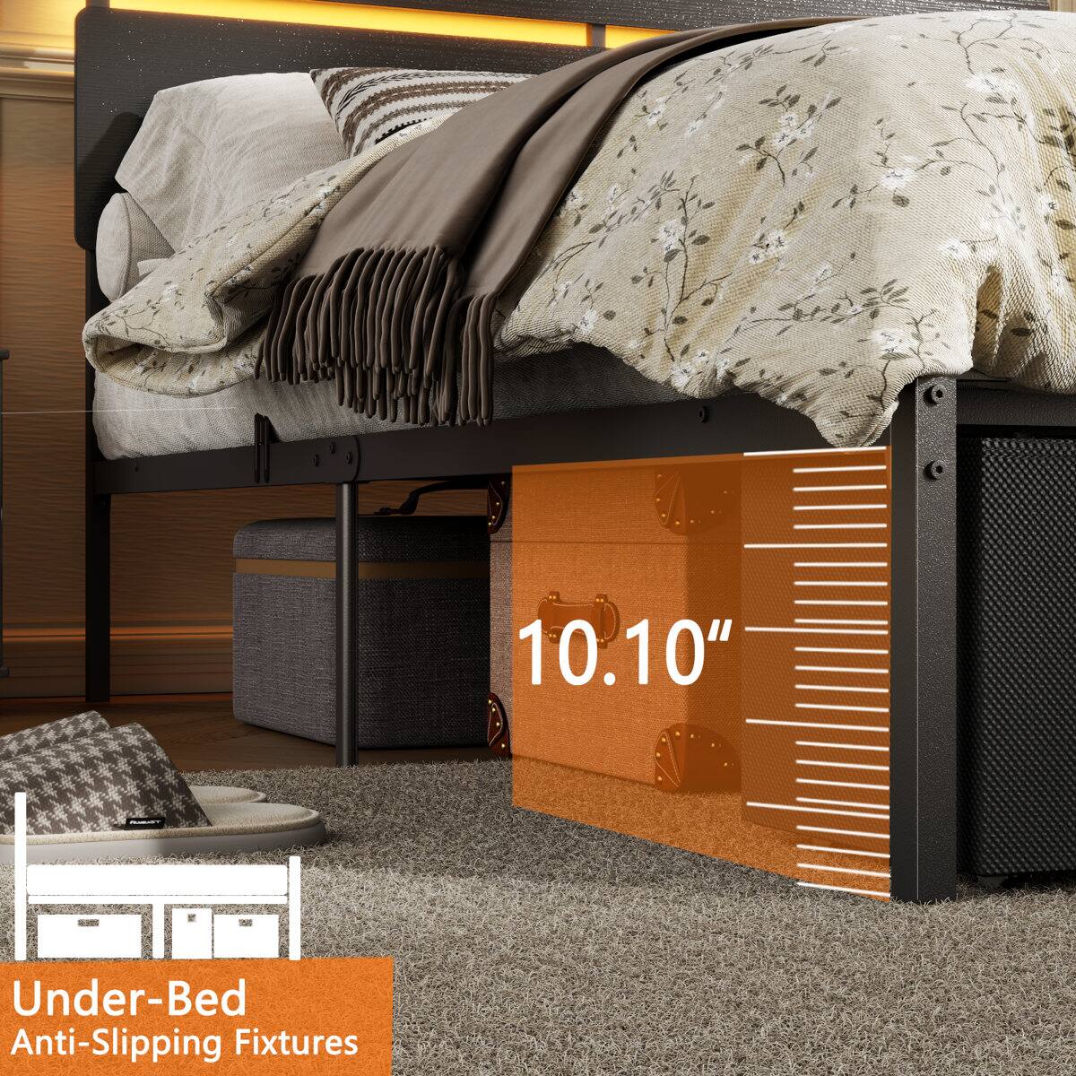 10.10" Under-Bed Anti-Slipping Fixtures